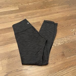 Lululemon Wunder Under High Rise 25” - Heathered Grey